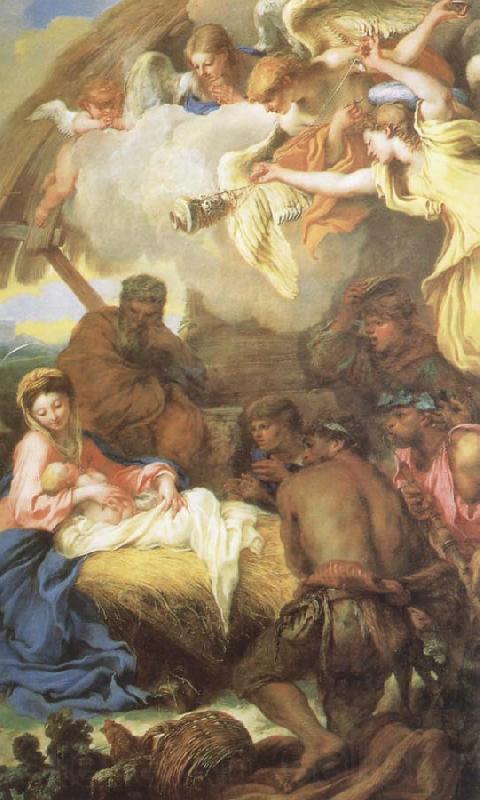 CASTIGLIONE, Giovanni Benedetto The adoracion of the pastore Spain oil painting art